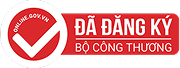 Icon màu đỏ đã đăng ký bộ công thương