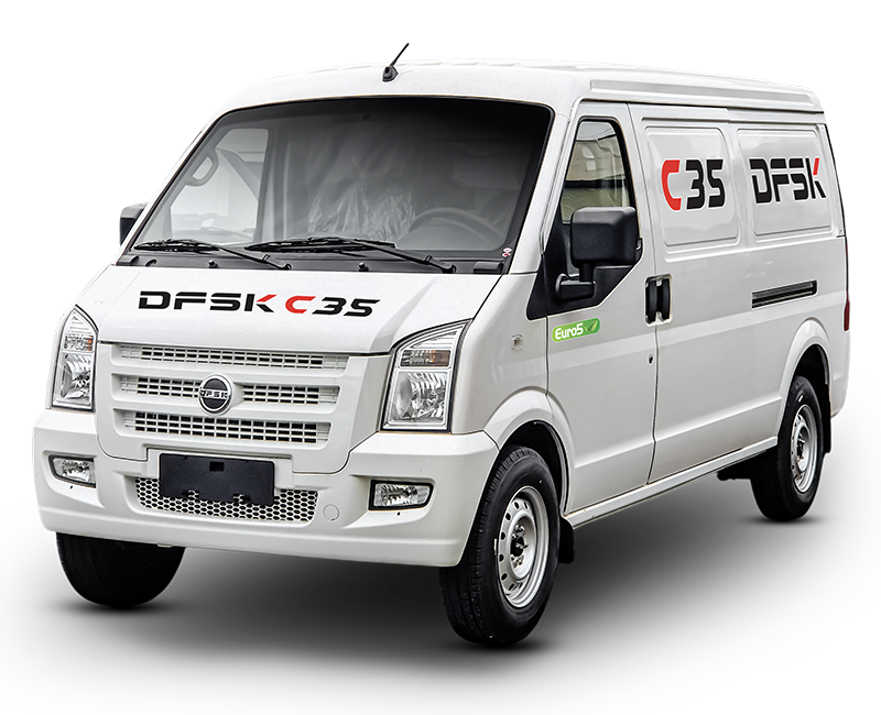 Xe van DFSK C35 2 chỗ 945kg thùng 5 khối