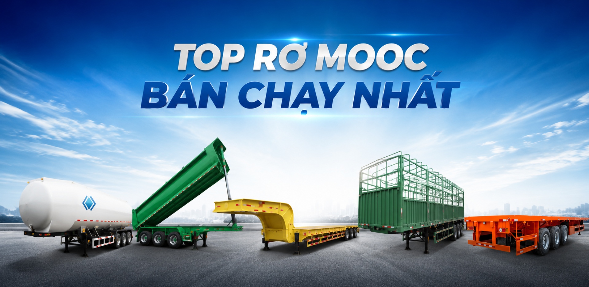 Xe sơ mi rơ mooc chính hãng giá tốt