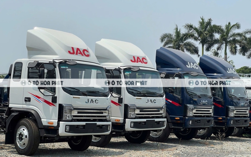 Xe tải JAC được nhiều doanh nghiệp ưa chuộng tại Việt Nam 