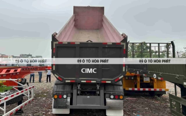 Thùng ben được chế tạo từ thép cao cường