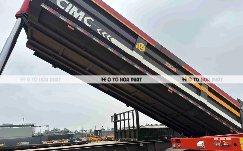 Khung chassis dày 10 mm chế tạo từ thép cường lực chất lượng cao