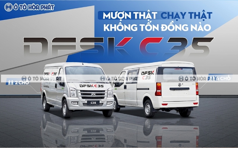 Các dòng xe tải van tại Ô tô Hoà Phát