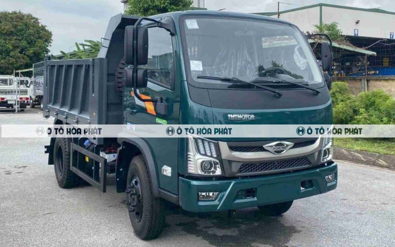 Xe ben TMT có hệ thống khung chassis đúc nguyên khối