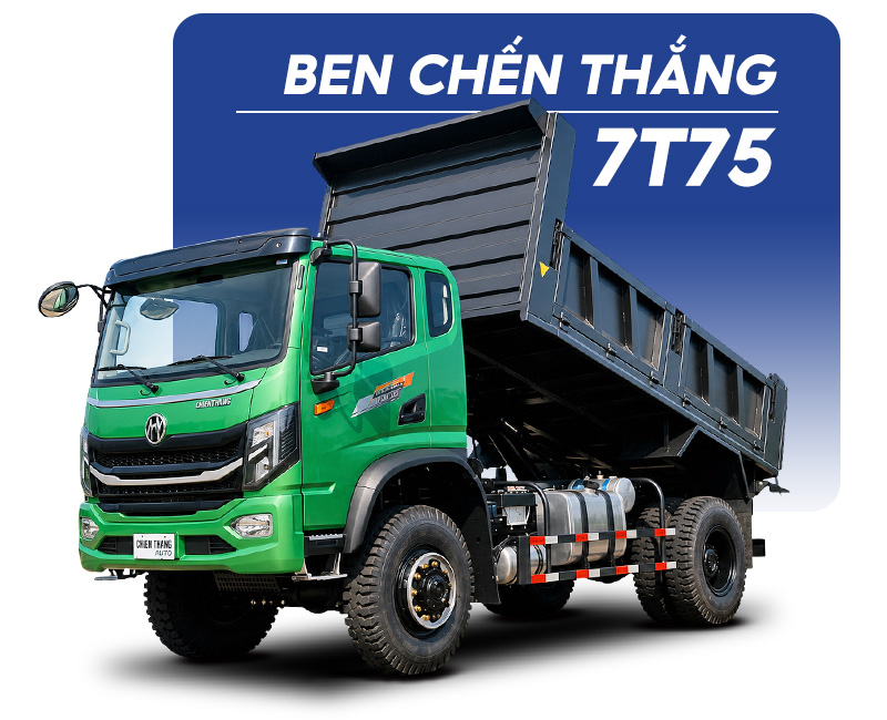 Xe ben Chiến Thắng 7t7 2 cầu E5