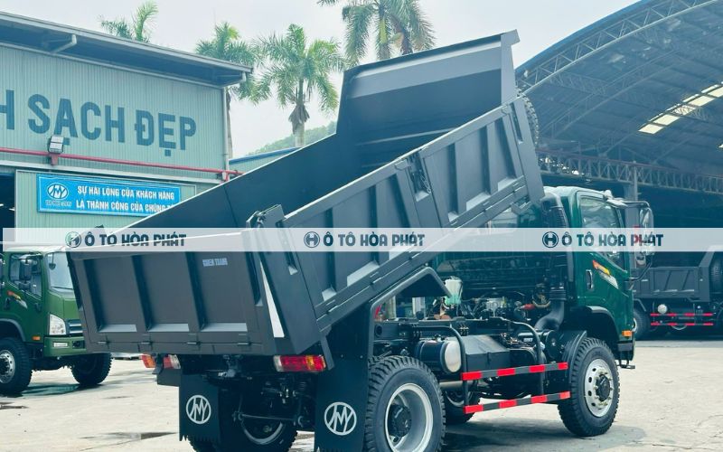 Thùng ben chịu lực cao của xe Chiến Thắng 7T75 E5