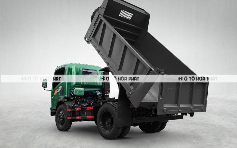 Xe ben TMT 7T5 có kích thước tổng thể 5.295 x 2.280 x 2.600 mm