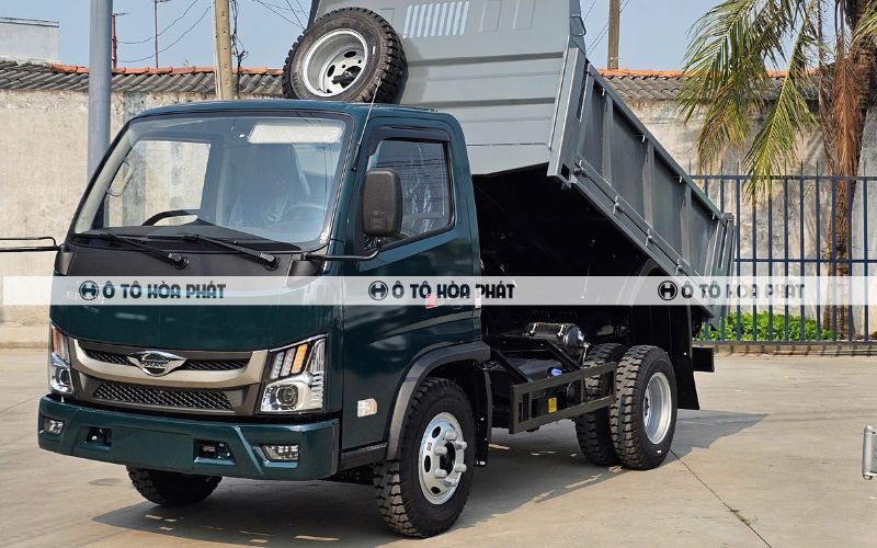 Xe ben Veam Forland D65 có dung tích rộng 2,8 m³
