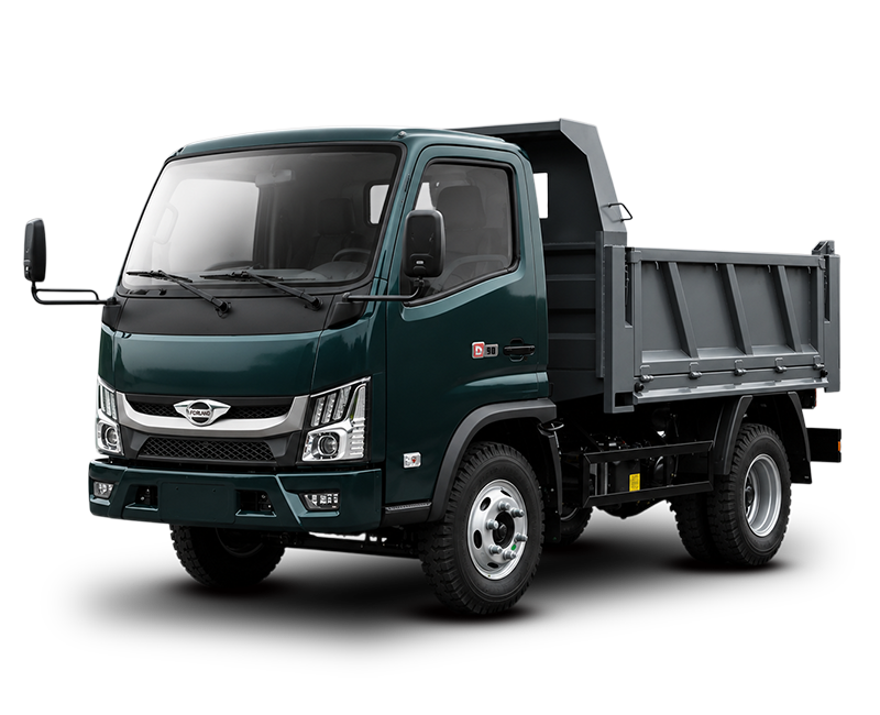 Xe ben Veam D90 6 tấn thùng 4 khối