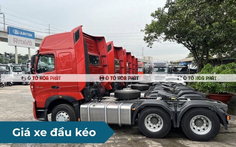 Cập nhật giá xe đầu kéo mới nhất
