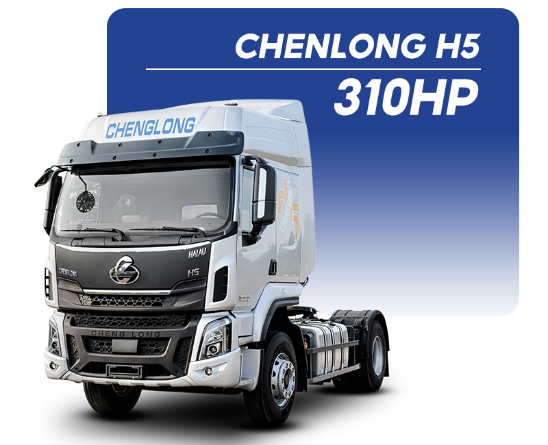 Xe đầu kéo Chenglong H5 310HP 1 cầu tải kéo 35.9 tấn