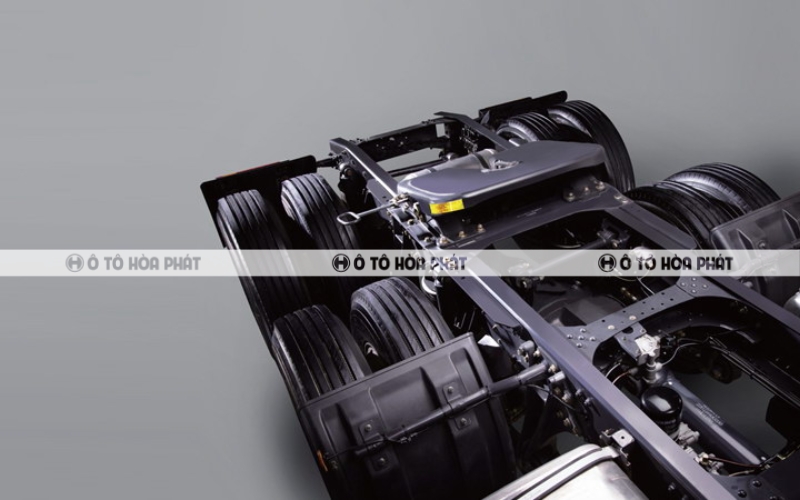 Khung chassis dạng chữ U được làm từ thép cường lực cao
