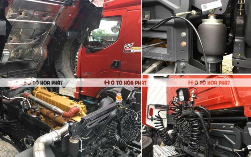 Cabin H7 được thiết kế nóc cao tích hợp cơ chế lật hiện đại