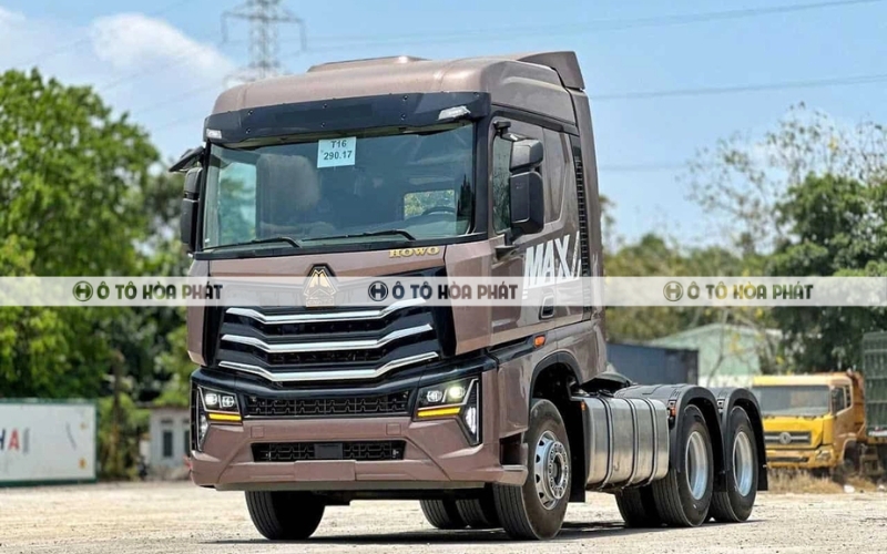 Mua xe đầu kéo Howo Max 2 cầu 440hp tại Ô tô Hoà Phát