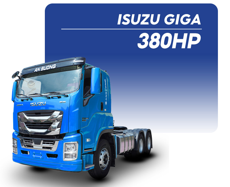 Xe đầu kéo Isuzu Giga 380 HP 2 cầu