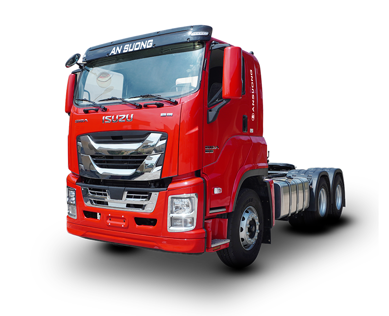 xe đầu kéo isuzu giga 2 cầu 380hp