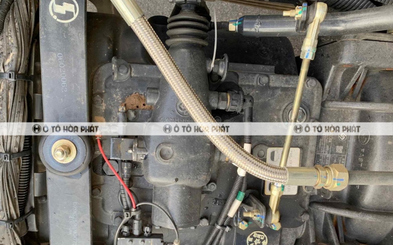 Hộp số FAST GEAR 9JS119T-B gồm 9 số tiến và 1 số lùi giúp đổi số mượt mà