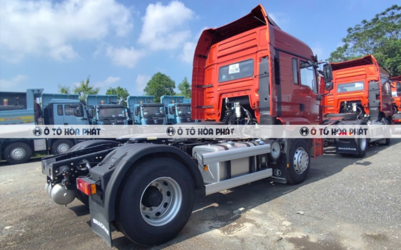 Động cơ Weichai Euro 5 tối ưu mức tiêu hao nhiên liệu, kết hợp hộp số FAST giúp truyền động hiệu quả