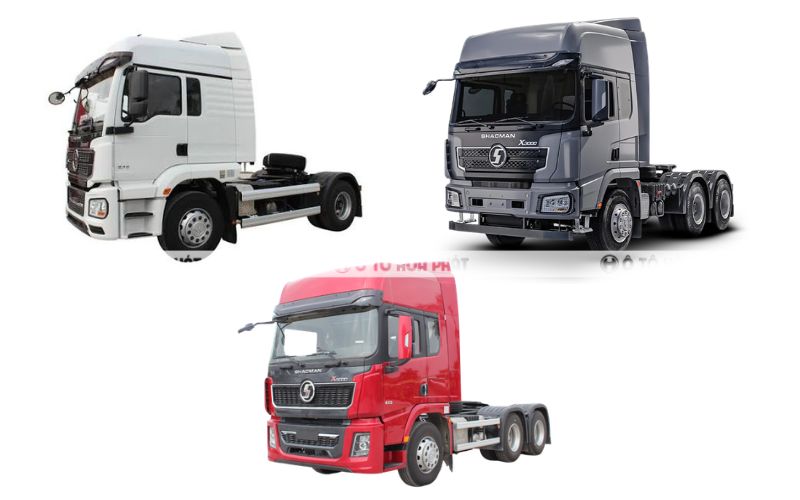 Xe đầu kéo Shacman có khả năng vận hành mạnh mẽ