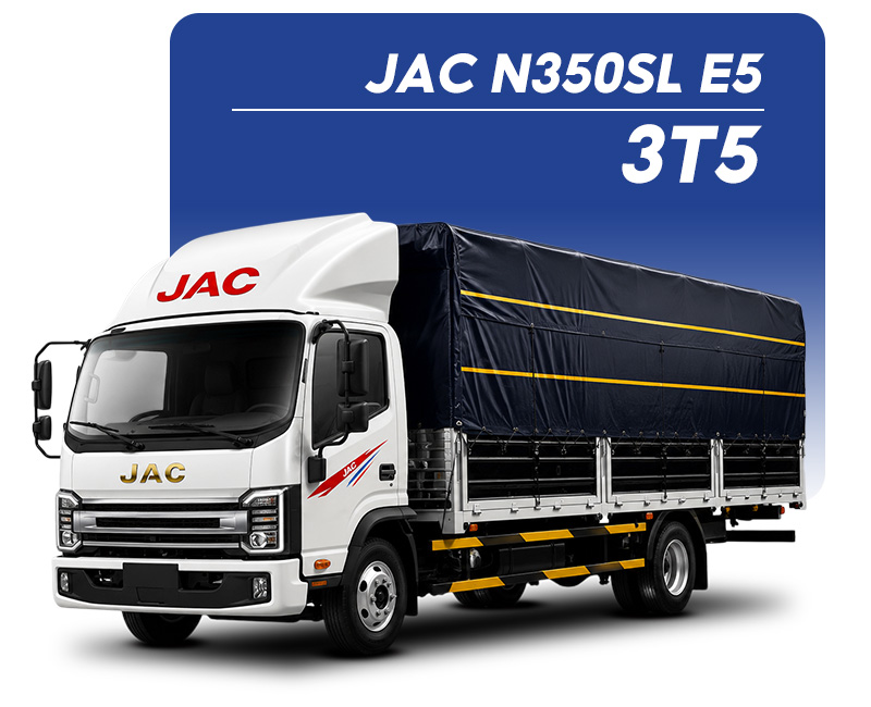 Xe tải Jac 3.5 tấn N350SL động cơ Cummins Mỹ