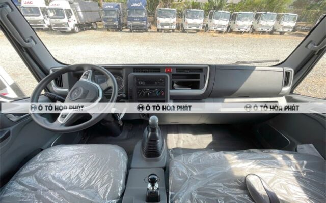 Cabin được bố trí 3 chỗ ngồi rộng rãi
