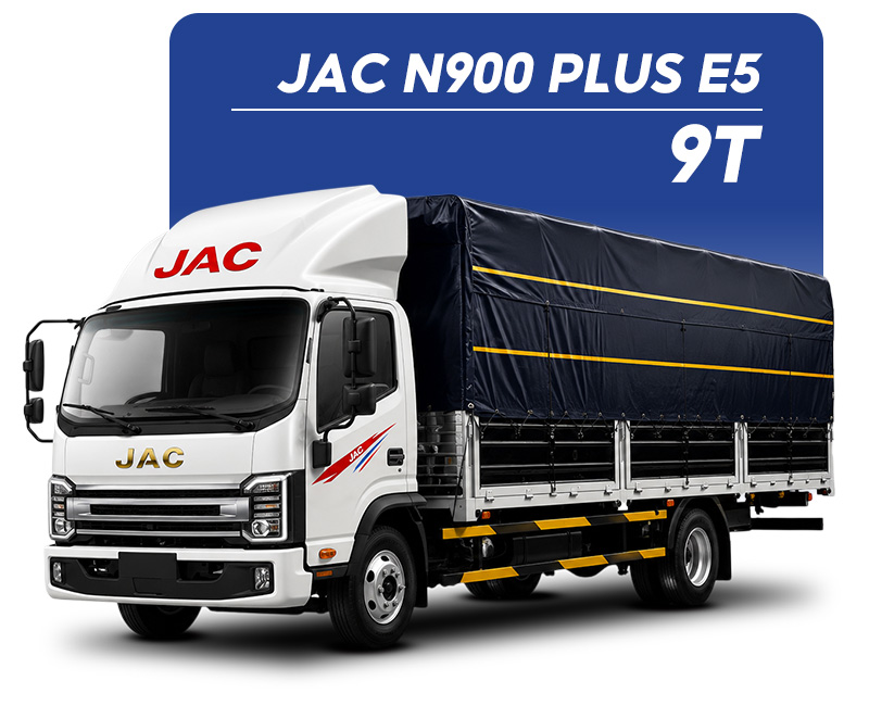 Xe tải JAC N900 plus E5 thùng hàng 7 mét