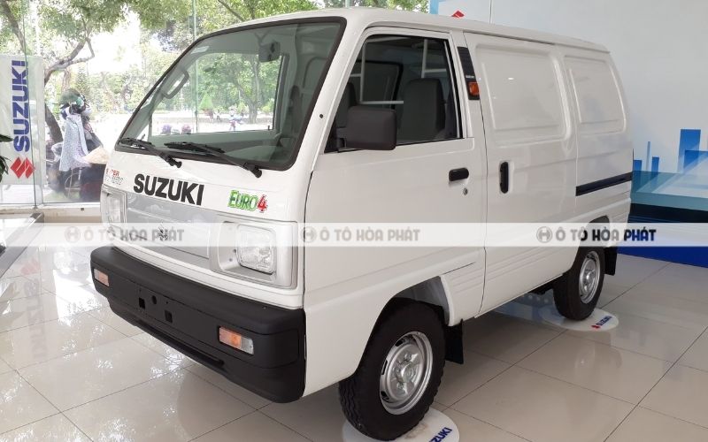 Xe tải van Suzuki 2 chỗ là dòng van phổ biến nhất khu vực nội đô