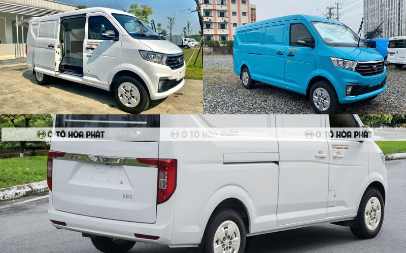 Xe van 2 chỗ Thaco Frontier 3 phiên bản