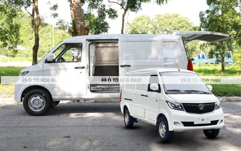 Xe van 2 chỗ Veam V2/Veam V3 cấu hình thông minh