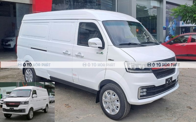 Xe van 2 chỗ SRM X30L thể tích chưa lên đến 4.6 khối