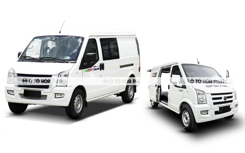 Xe van 2 chỗ DFSK C35 tiết kiệm nhiên liệu hiệu quả