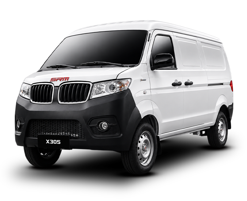 Xe van SRM X30S 2 chỗ 810Kg thùng 4.2 khối